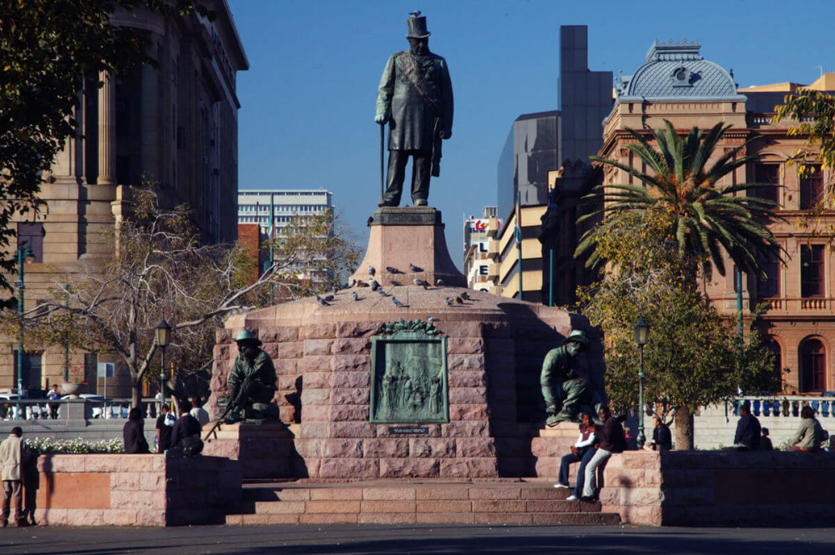 Go to Church Square and have a cooldrink on the steps of the Palace of Justice where President Mandela was charged with treason in the famous Rivonia Trial